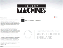 Tablet Screenshot of felixsmachines.com